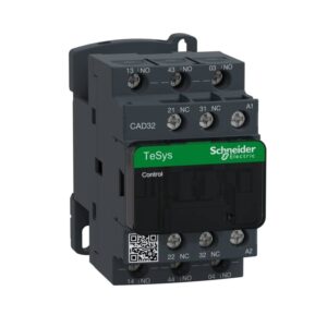 Control relay, TeSys Deca, 3NO+2NC, 0 to 690V, 220VAC 50/60Hz standard coil, screw clamp